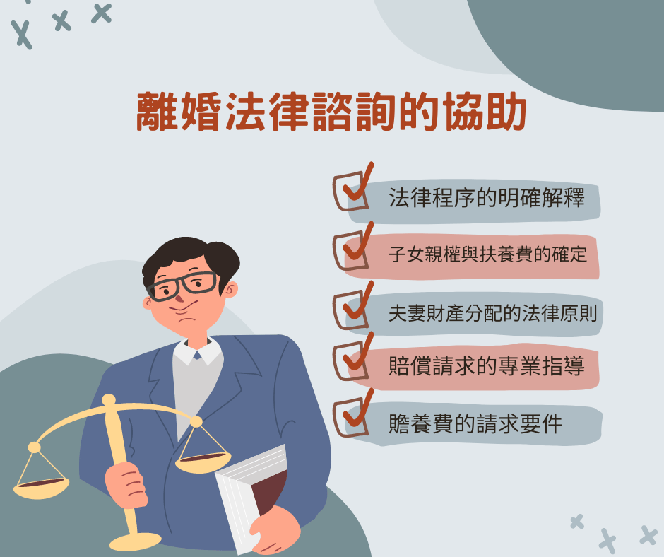 離婚法律諮詢的協助